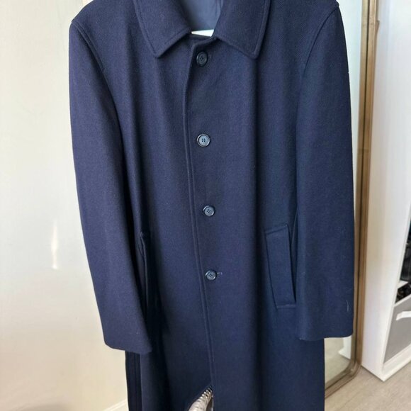 Guy Dormeuil Paris Wool Overcoat – Made in France – Size 48 - Picture 2 of 8